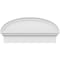 Ekena Millwork Elliptical Smooth Architectural Grade PVC Combination Pediment, 28"W x 13-7/8"H x 2-3/4"P PEDPC028X140ELL00 - alternate 6